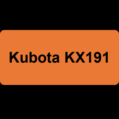 Kubota KX191